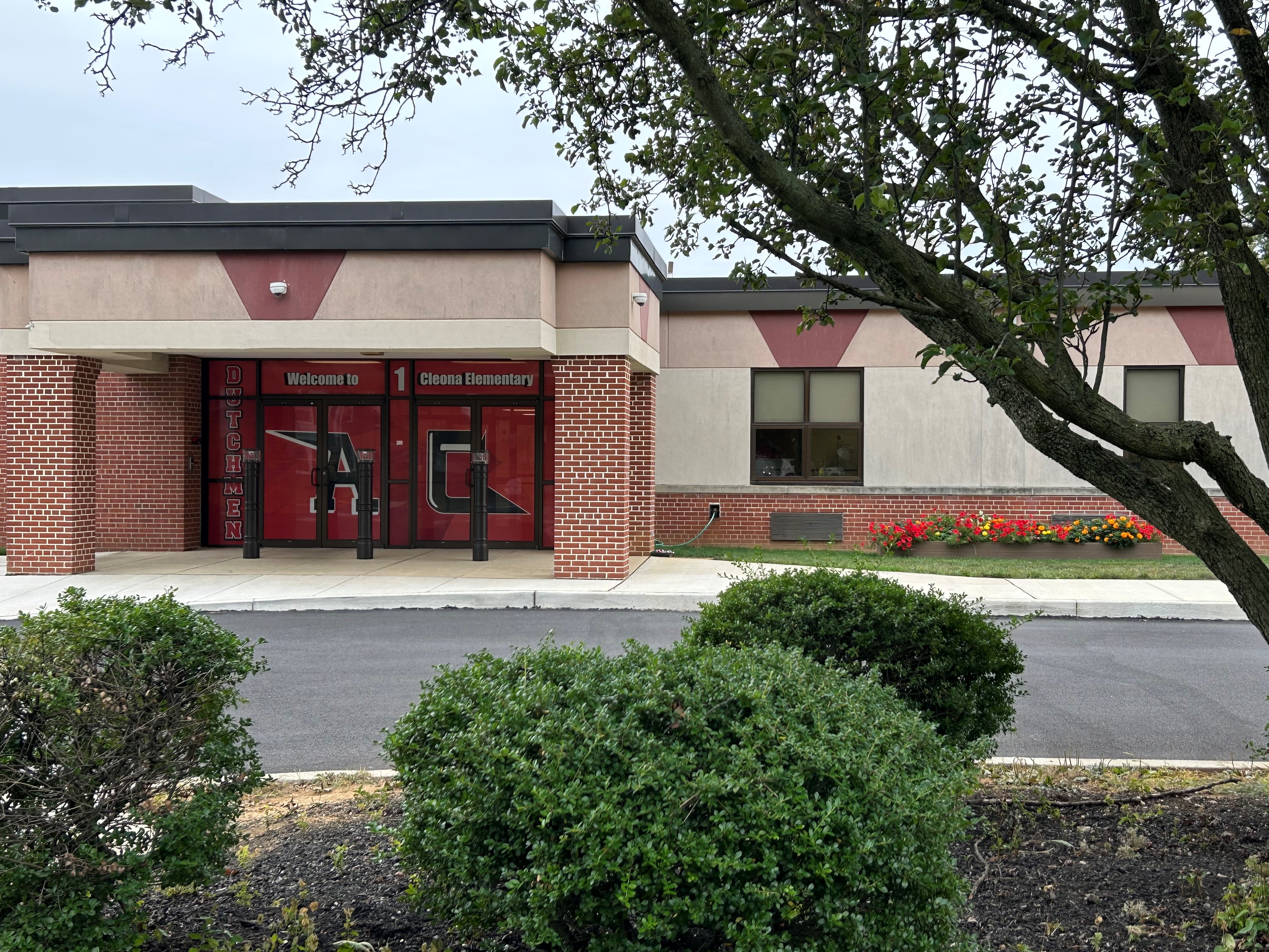Cleona Elementary Main Entrance