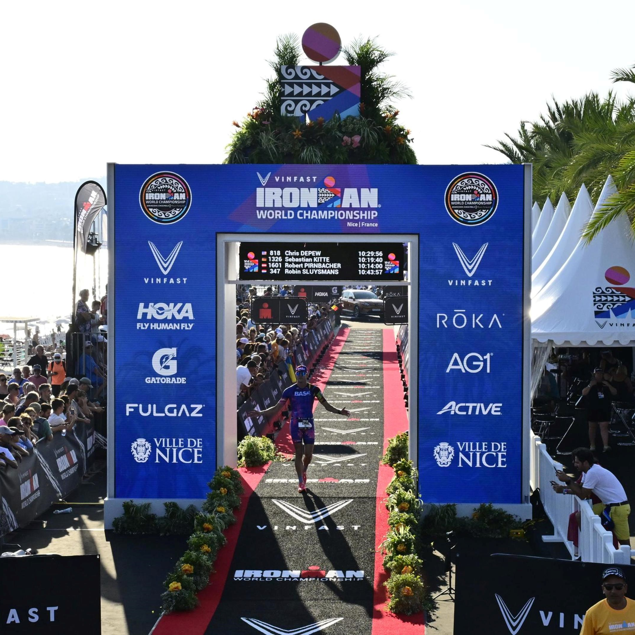  El Roble's Ironman: Chris Depew's Triumphant Race in Nice, France!