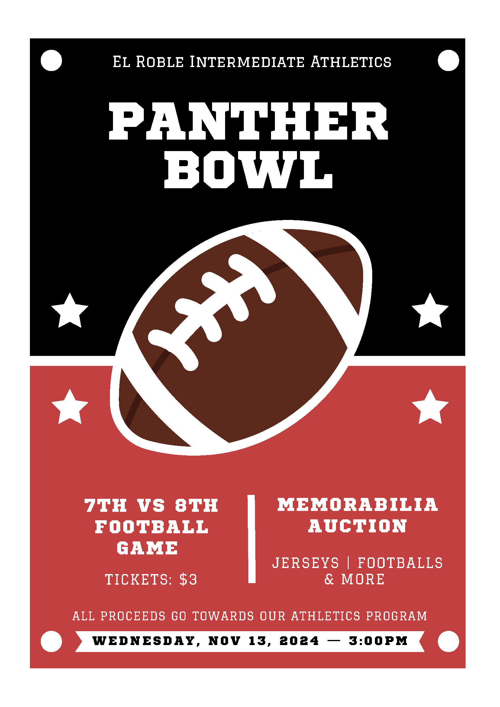 El Roble Panther Bowl