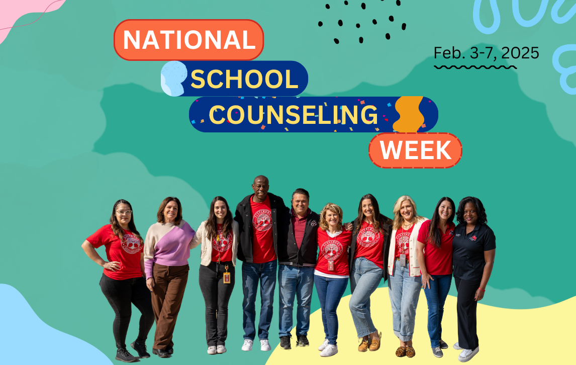 From February 3–7, Claremont Unified School District will join schools nationwide to honor our dedicated counselors during National School Counseling Week. This year's theme, "School Counseling: Helping Students Thrive," highlights the invaluable ways our counselors guide students toward academic, social, and emotional success. Through individual counseling sessions and partnerships with families and community members, our counselors work tirelessly to help each student reach their fullest potential.  We encourage all students, parents, and staff to express gratitude for our CUSD counselors' extraordinary efforts. Whether it's a quick thank-you note, a personal conversation, or a social media shout-out, your acknowledgment means a great deal to the professionals who devote themselves daily to helping students thrive. Join us in celebrating their commitment, and let's continue working together to support every student on the path to success.