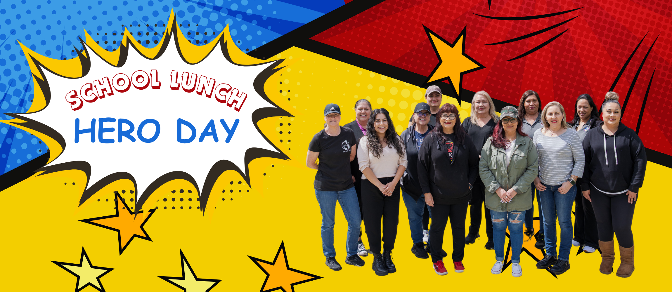 School Lunch Hero Day!
