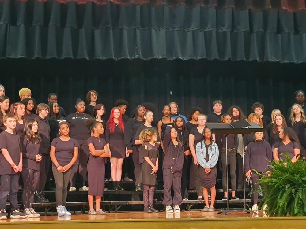 Chorus Group Great Falls High School