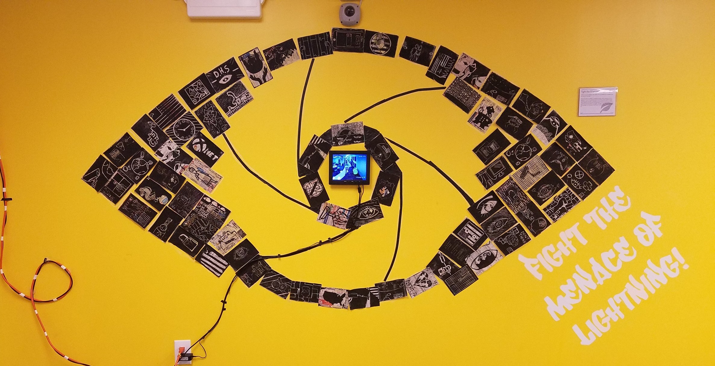 eye with photos