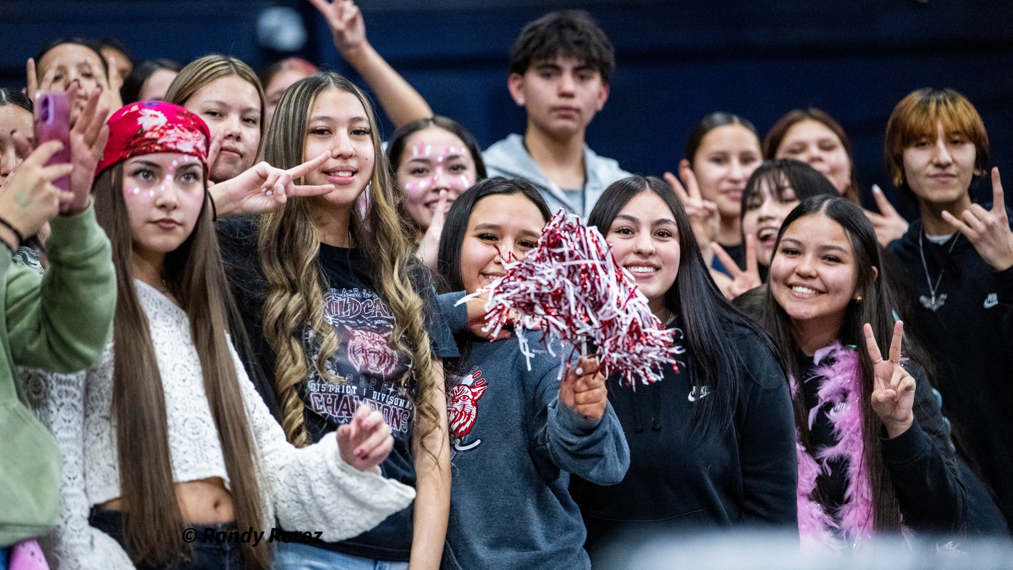 Harlem student section