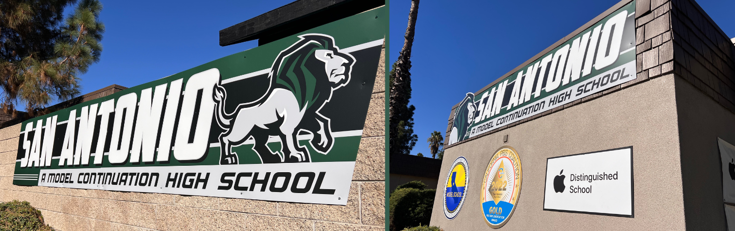 SAHS New Signage 