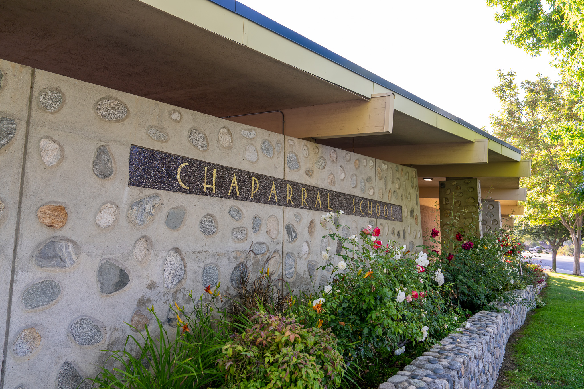 Chaparral Elementary School front of school