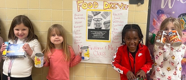Pre-K Canned Food Drive