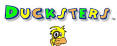 The image features the colorful text 'DUCKSTERS' with a cartoon duck character underneath it.
