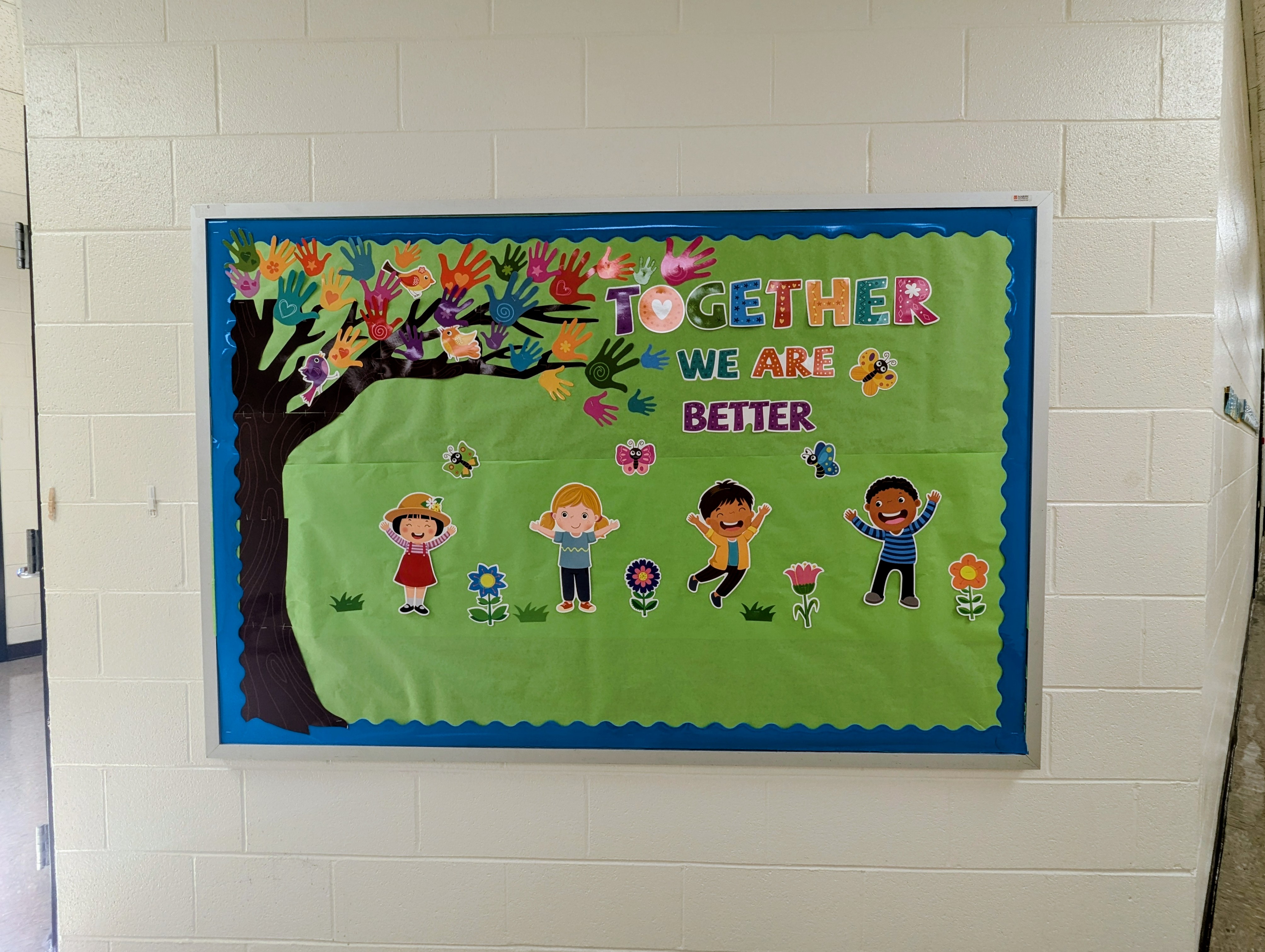 we are better together bulletin board