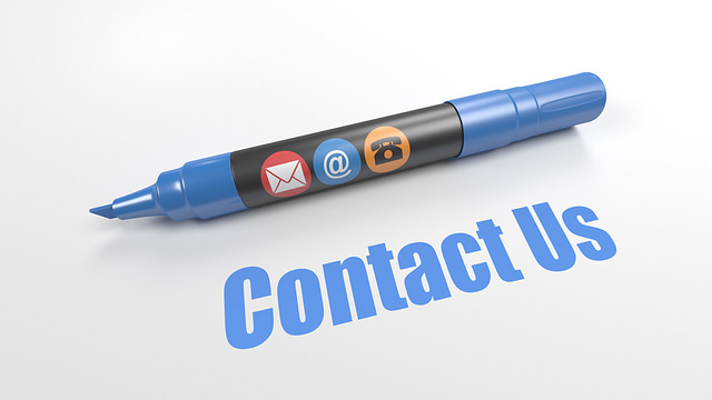 pen with contact sign