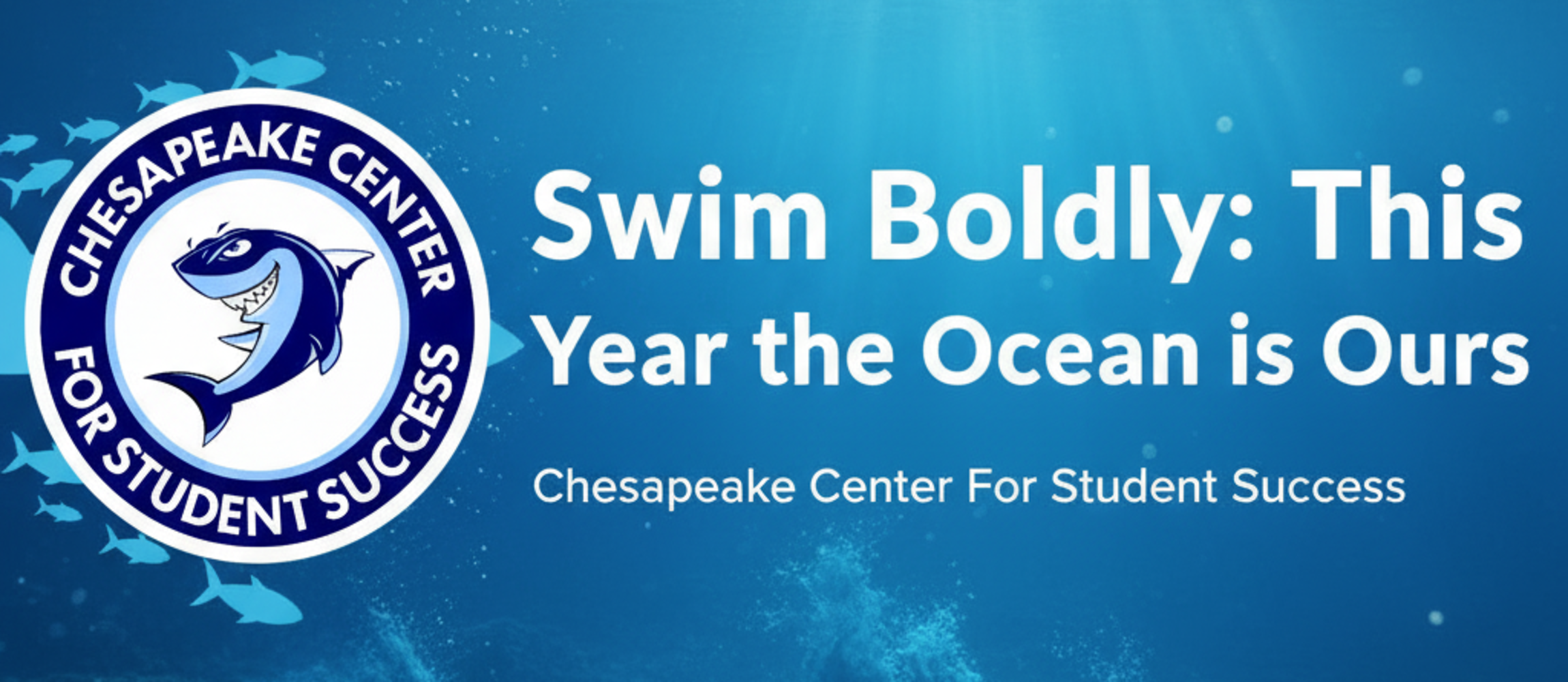 Swim Boldly: This Year the Ocean is Ours Chesapeake Center for Student Success