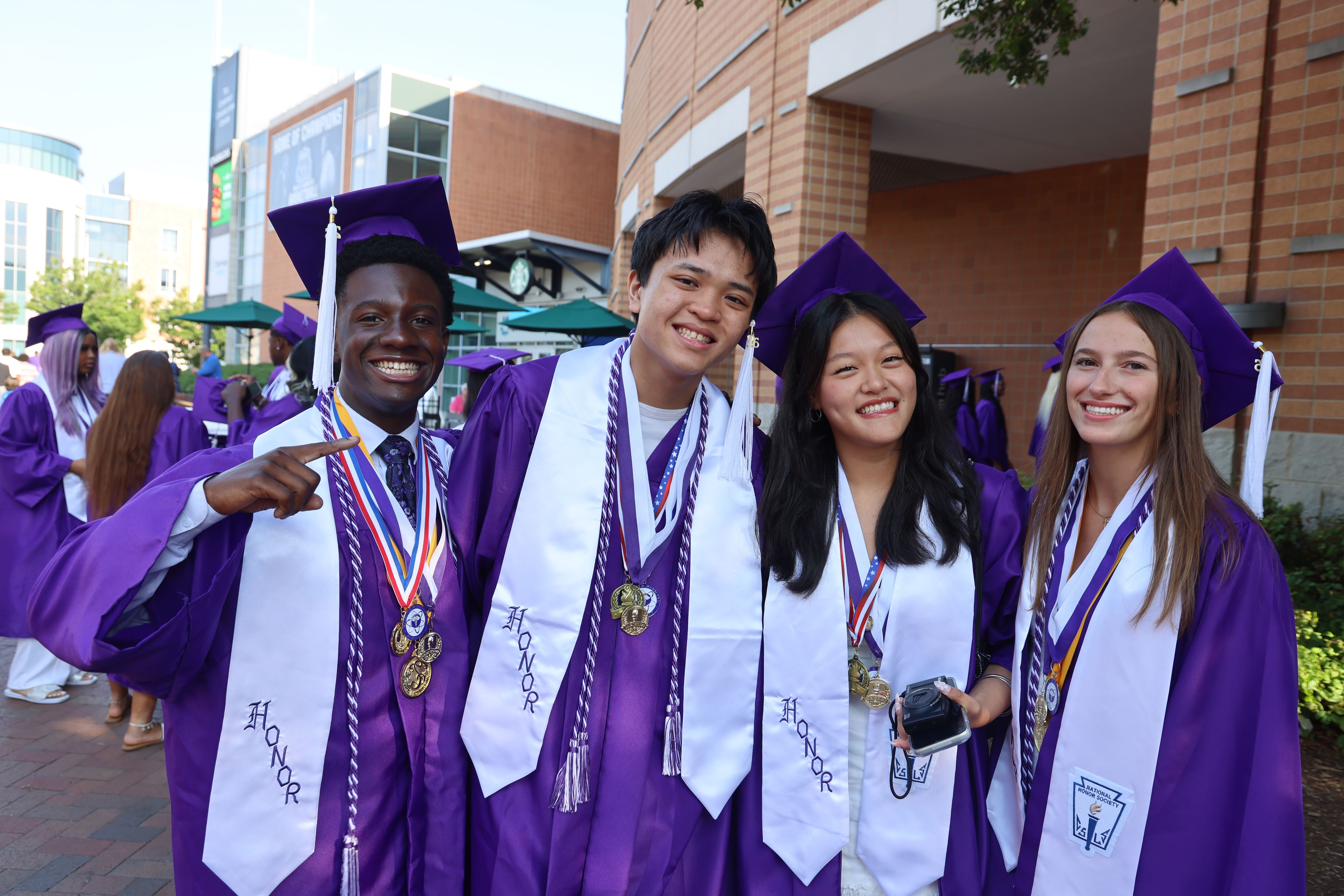 Four 2026 Deep Creek High School  Graduates