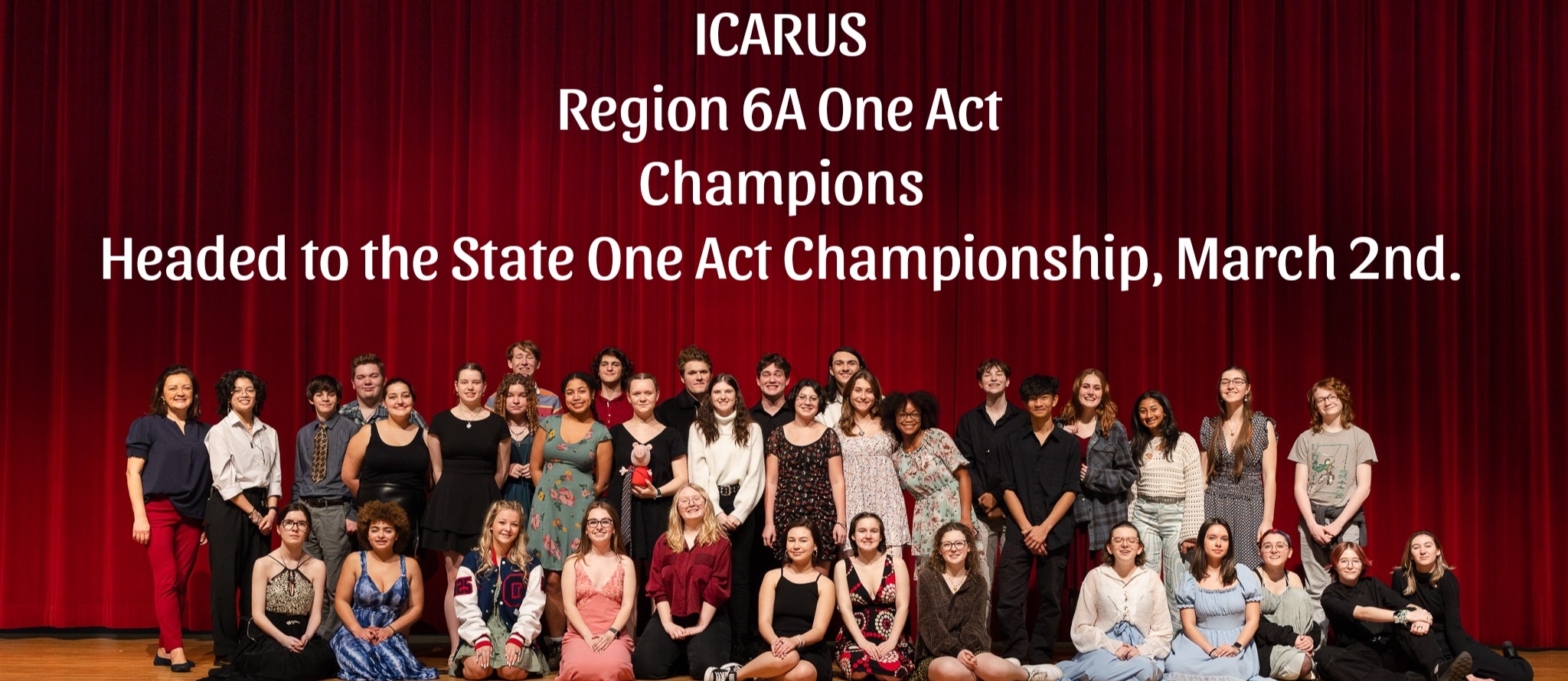 Icarus one act play Champions picture
