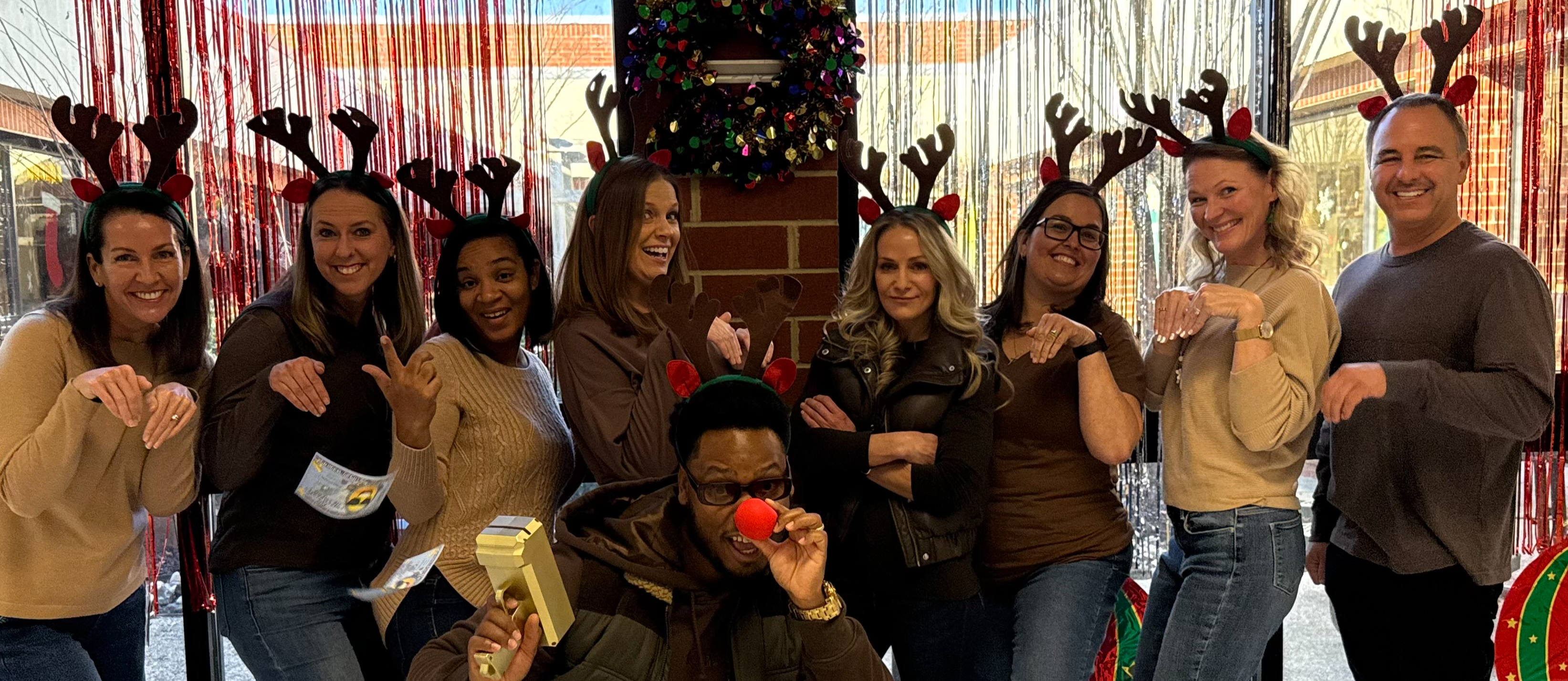 Guidance Counselors ready for Christmas