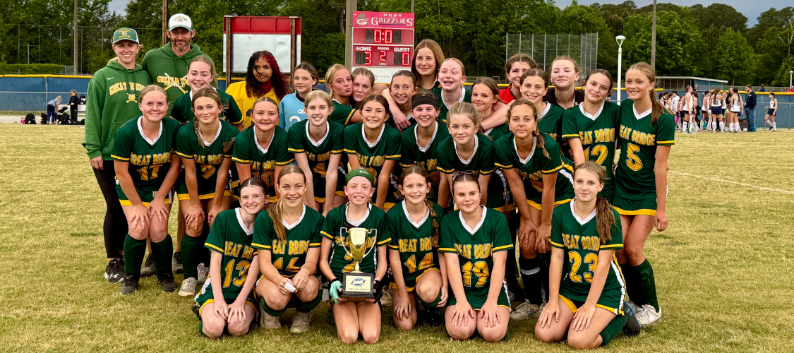 GBMS Field Hocky city championship team photo