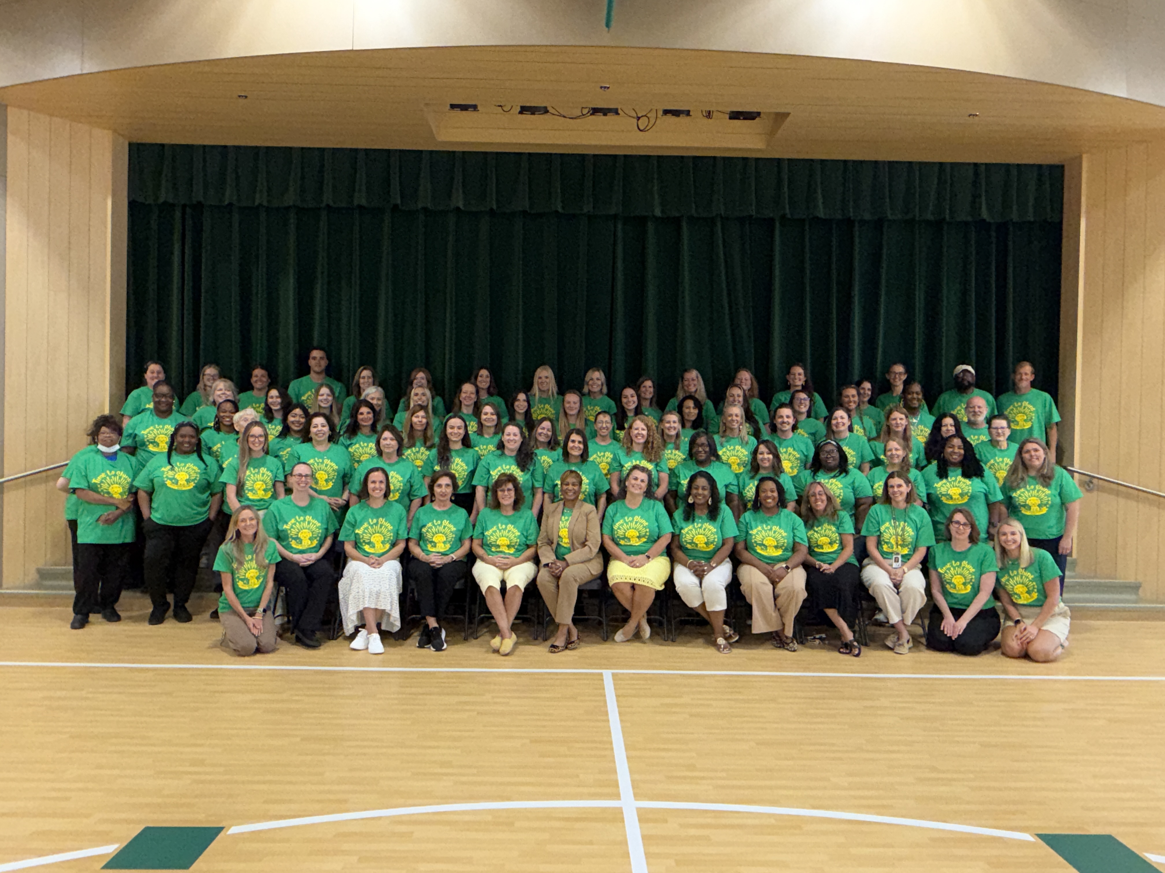 GBP staff poses proudly, excited to meet our students for the 26-27 school year
