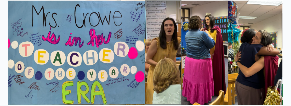 Mrs. Crow is in her Teacher of the Year Era