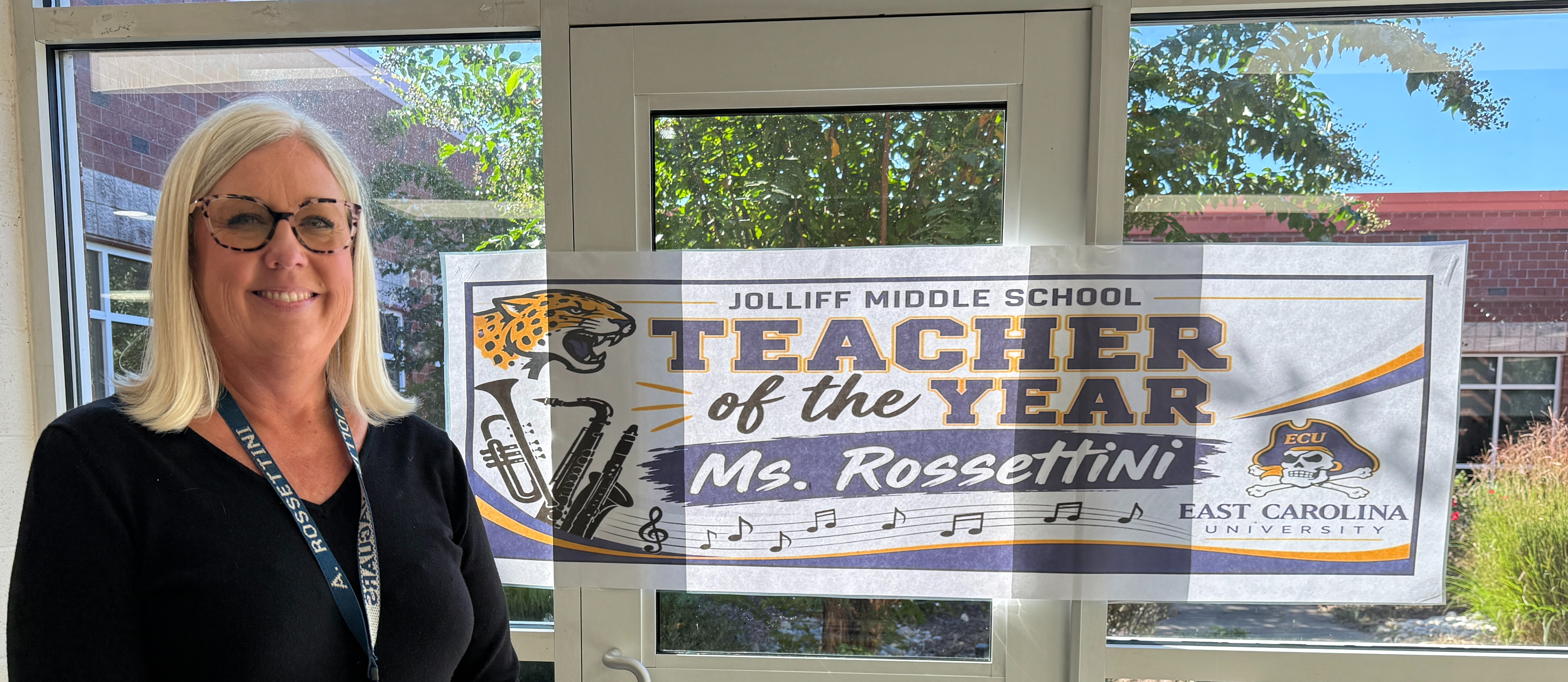 Amanda Rossettini, our teacher of the year