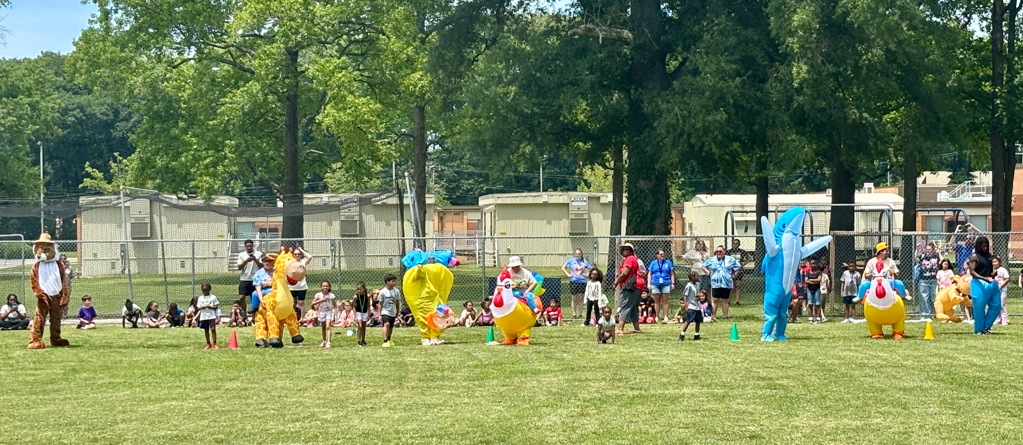 blow up race at field day