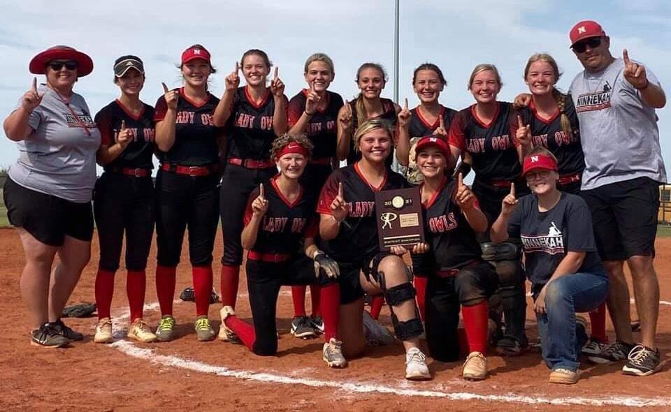 2021 NHS Fall Fastpitch Softball District Champs