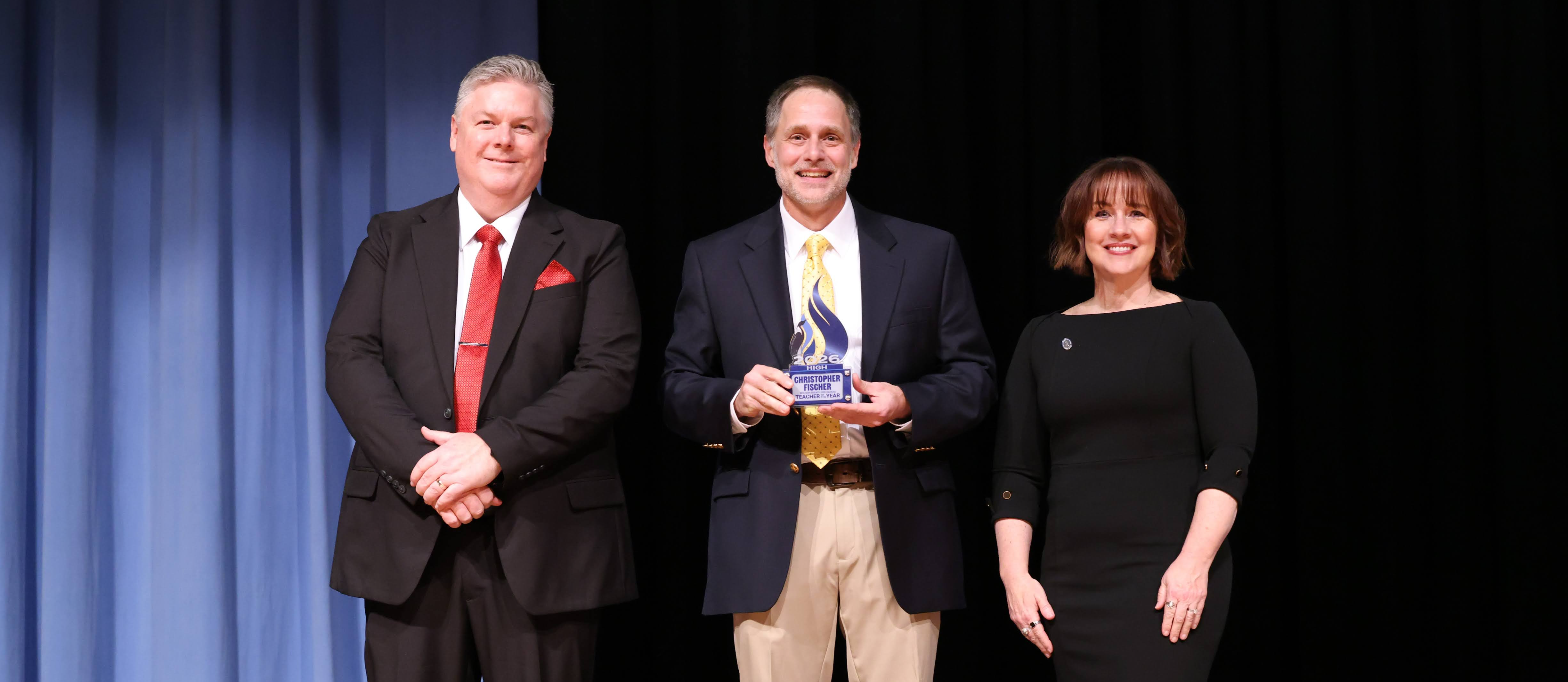 High School Teacher of the Year - Dr. Fischer