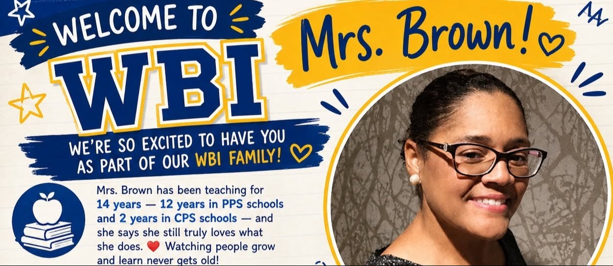 Welcome, Mrs. Brown