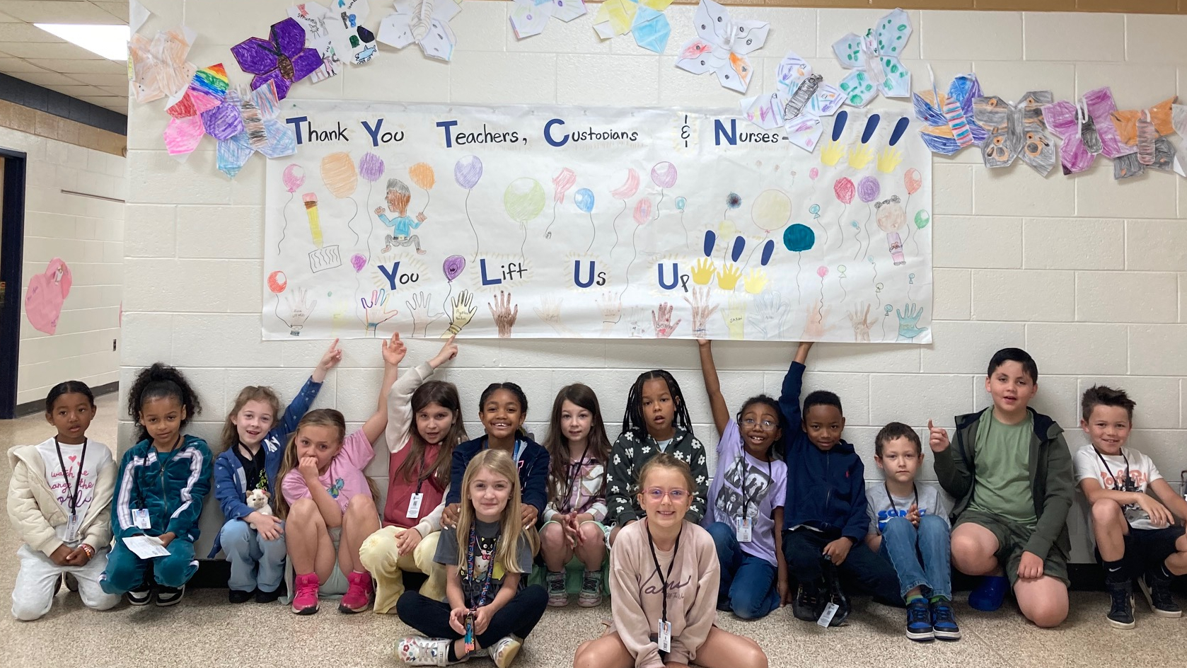 Teachers, Custodians, Nurses and Staff Appreciation Banner