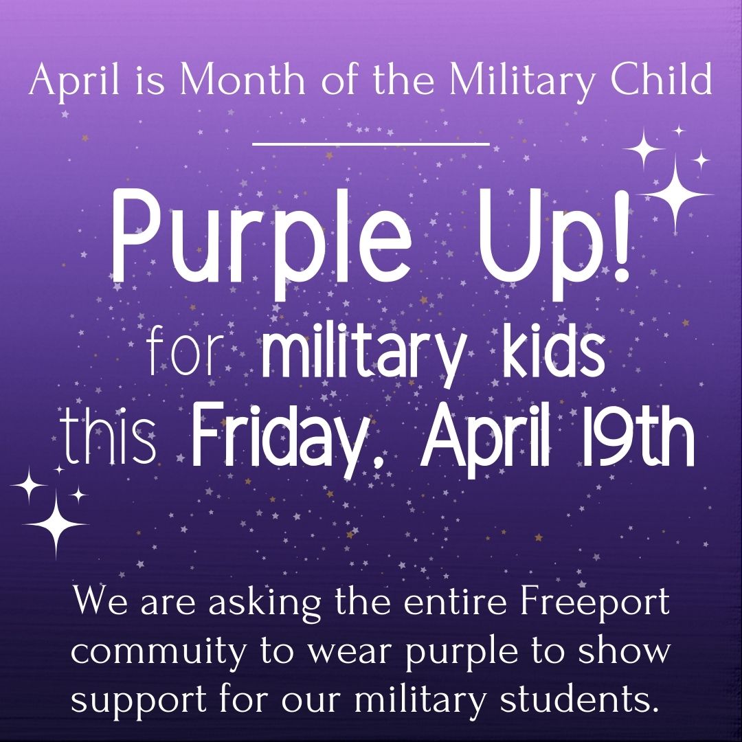 Purple Up Graphic