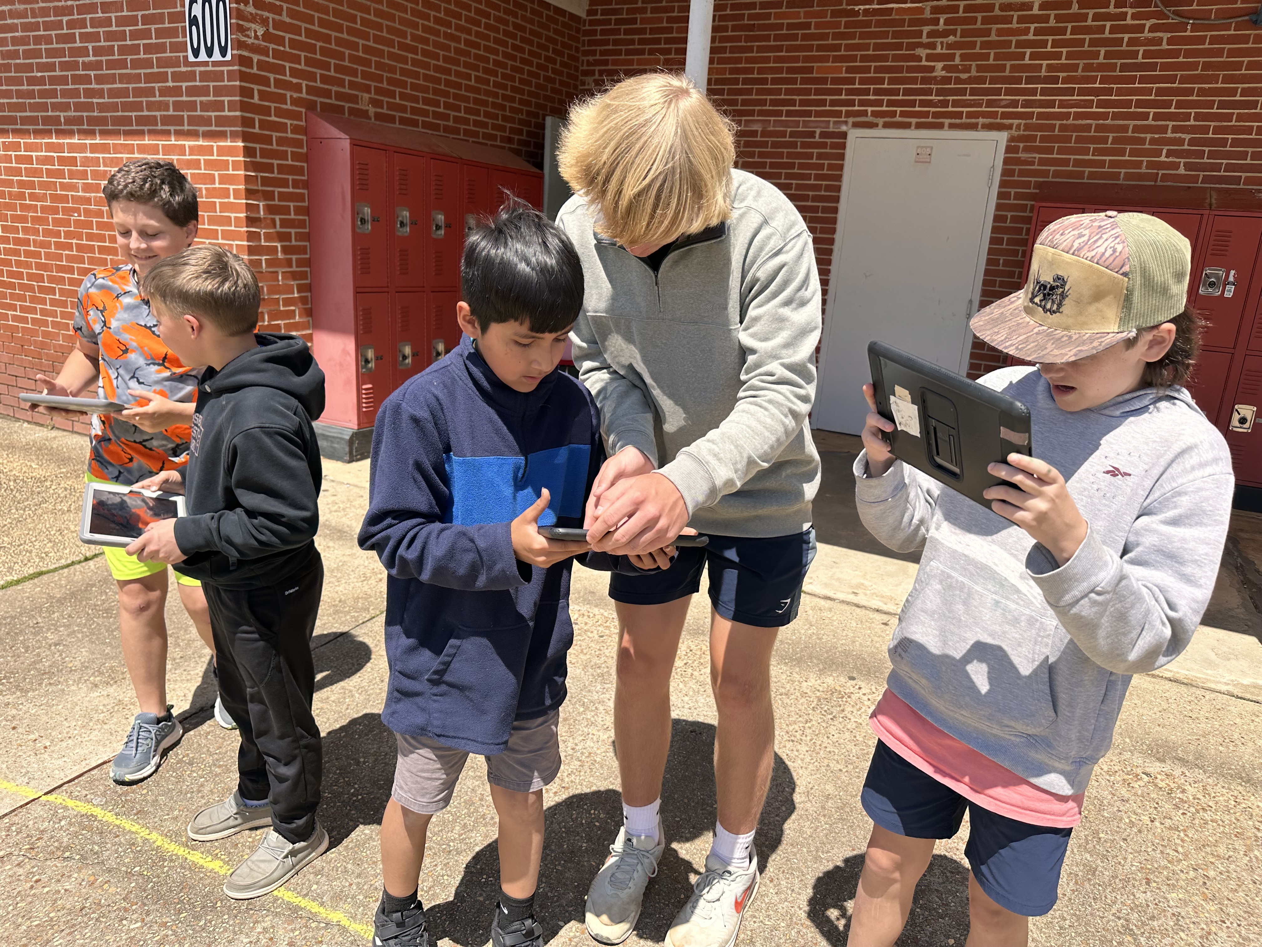 Assisting younger students