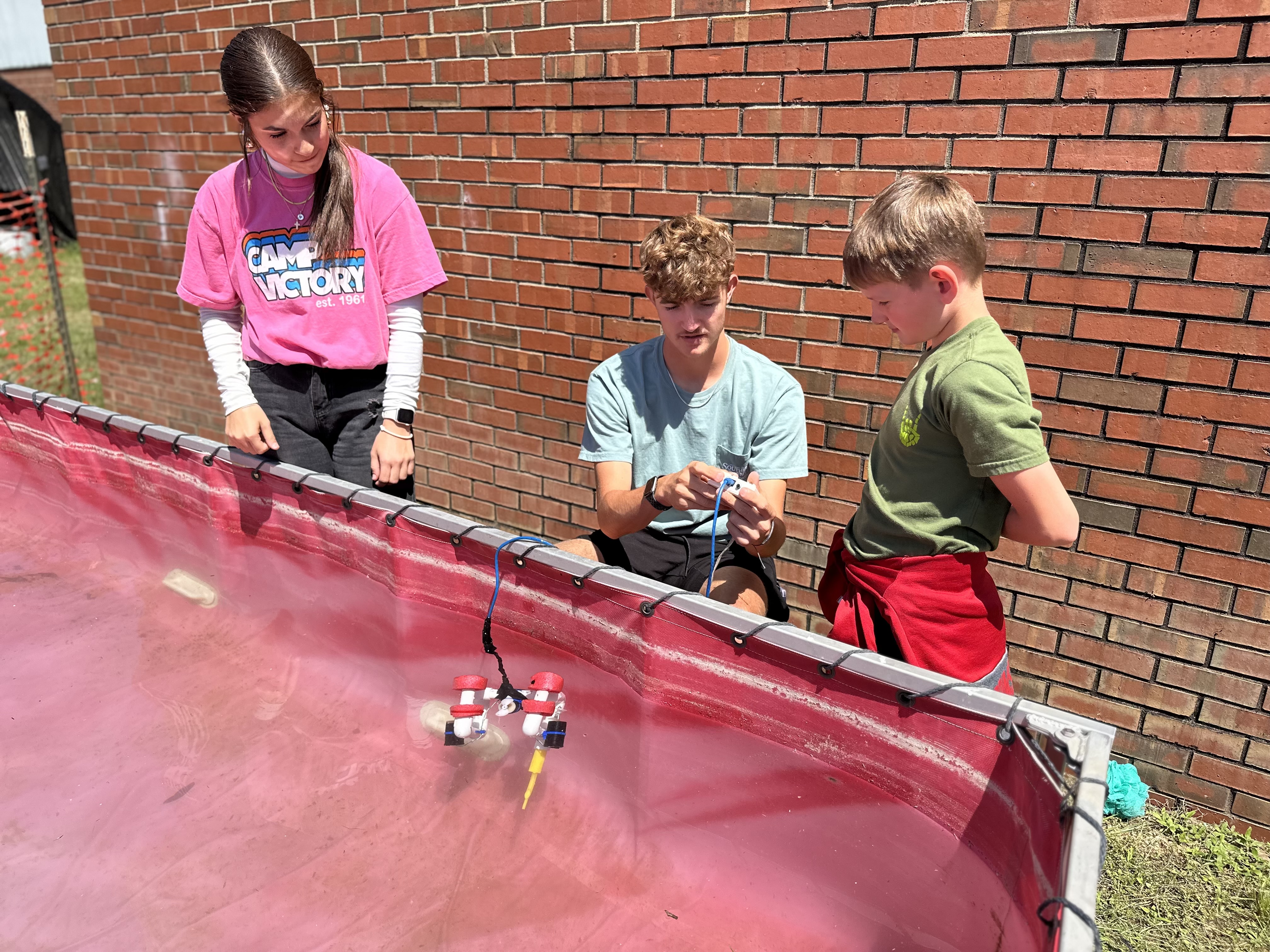 Assisting younger students