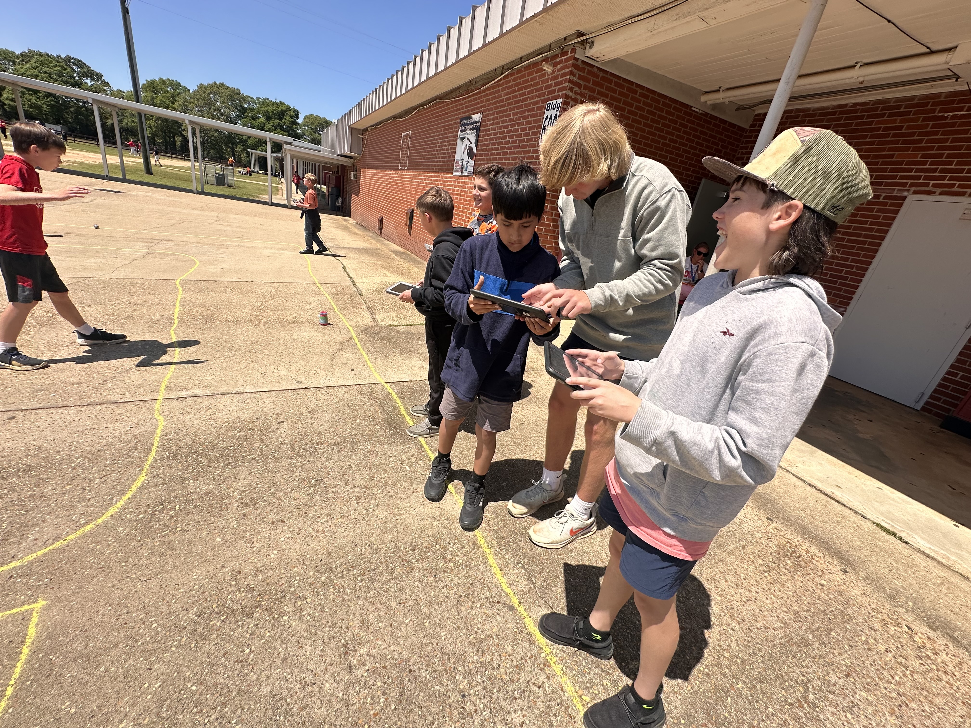 Assisting younger students