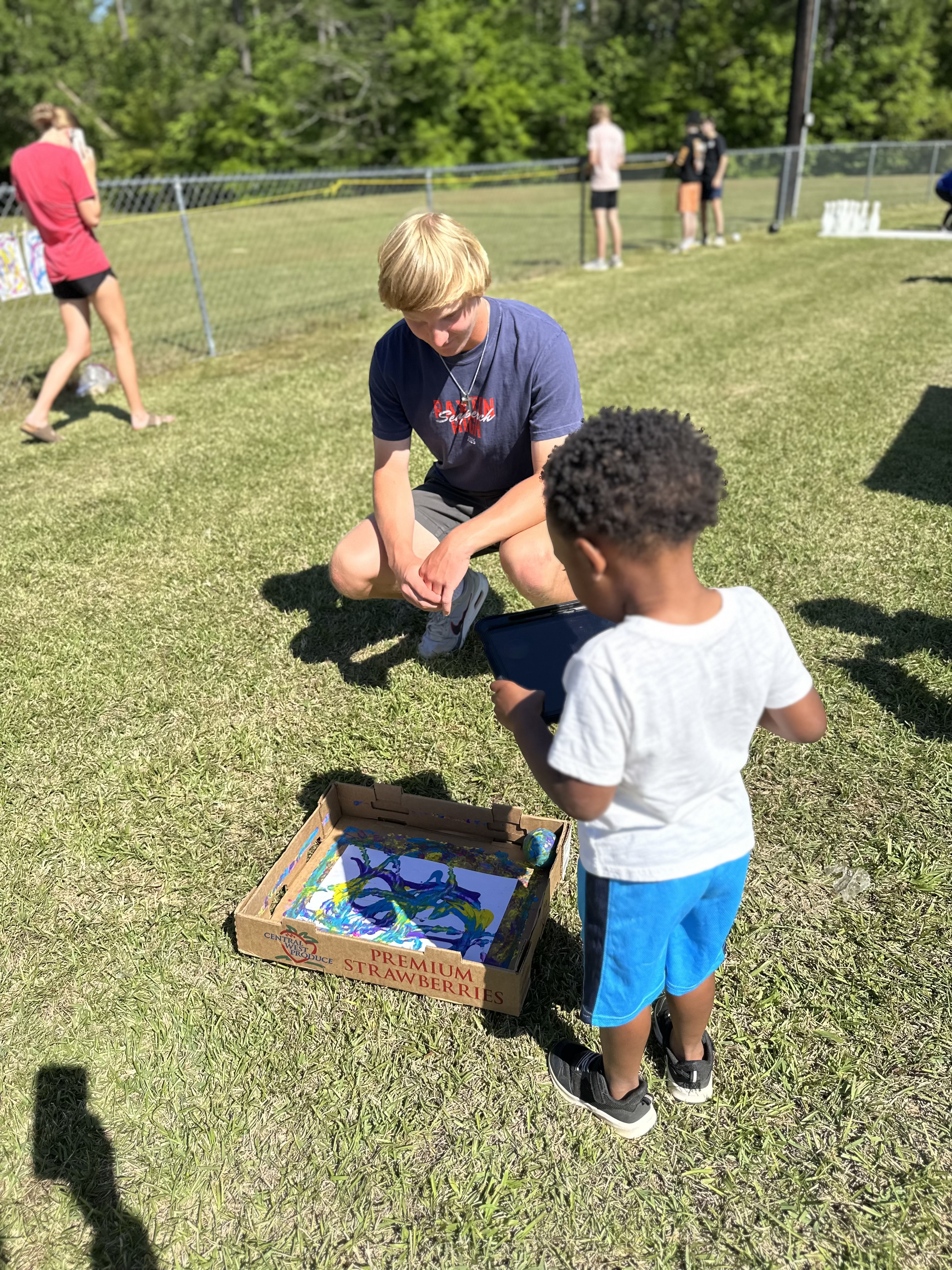 Assisting younger students