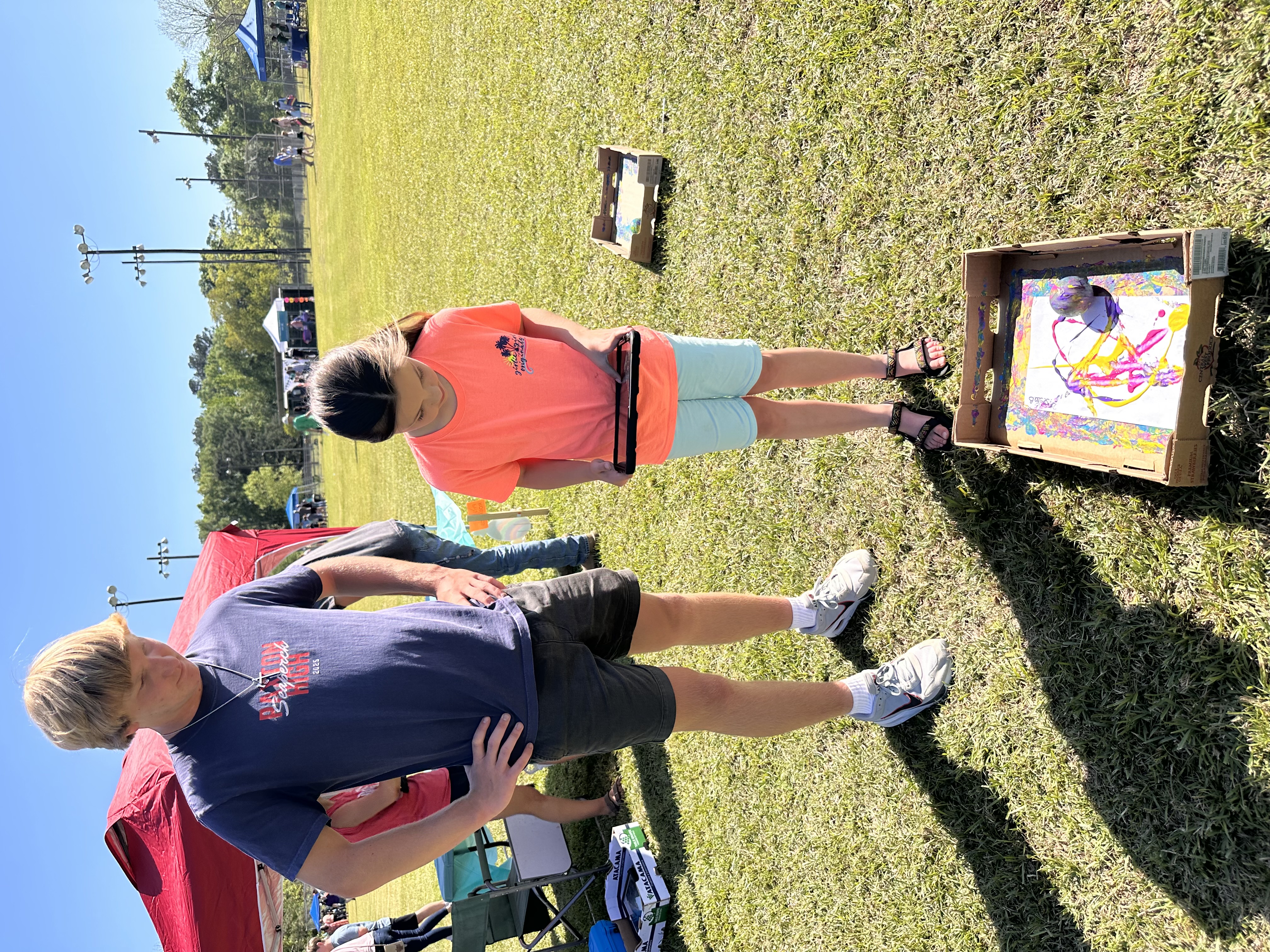 Assisting younger students