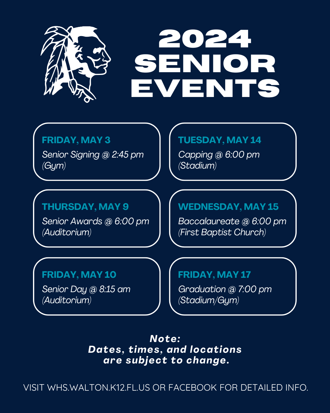 Senior Events