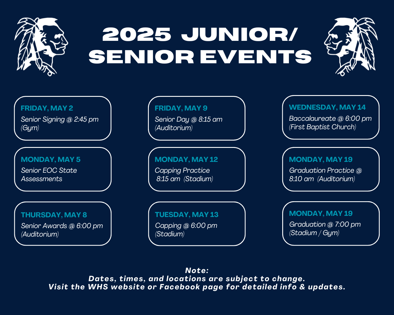 Senior Events
