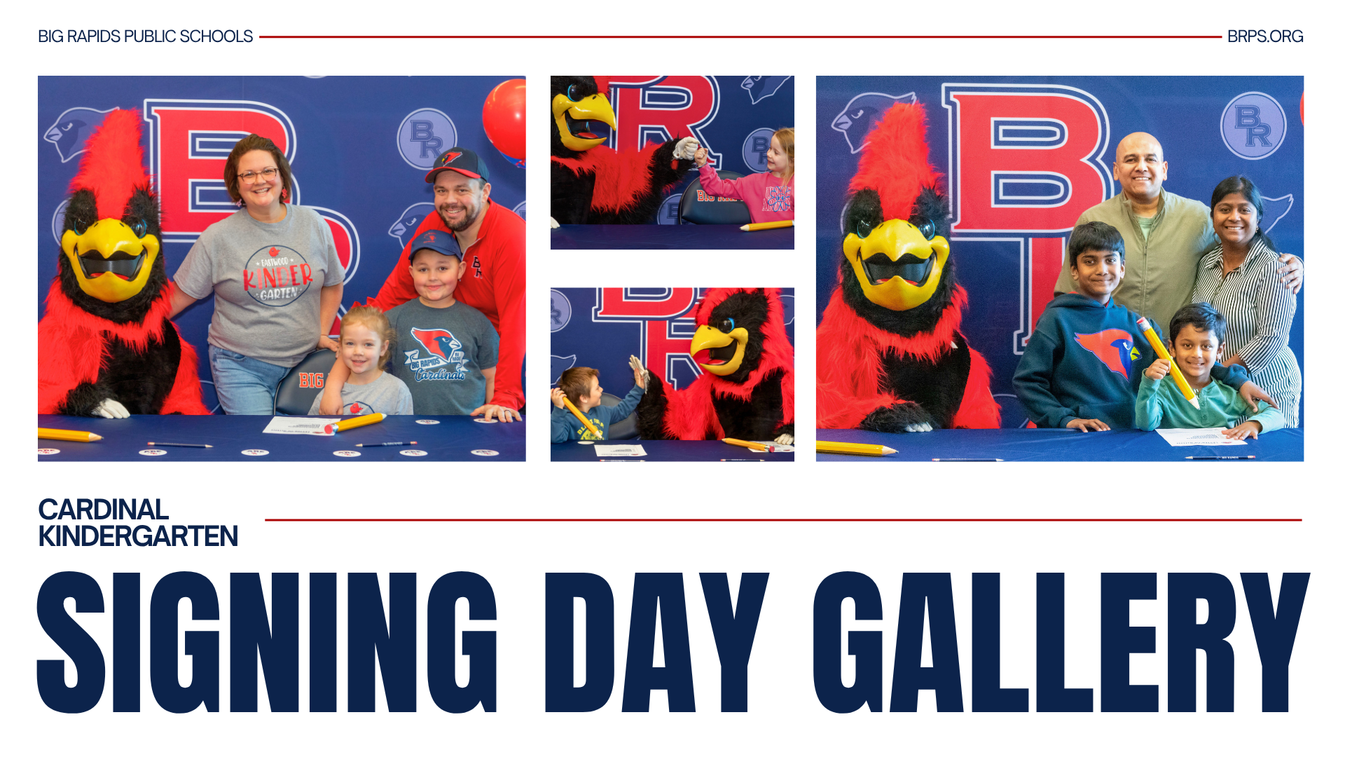 Cardinal Kindergarten Signing Day Gallery, click here