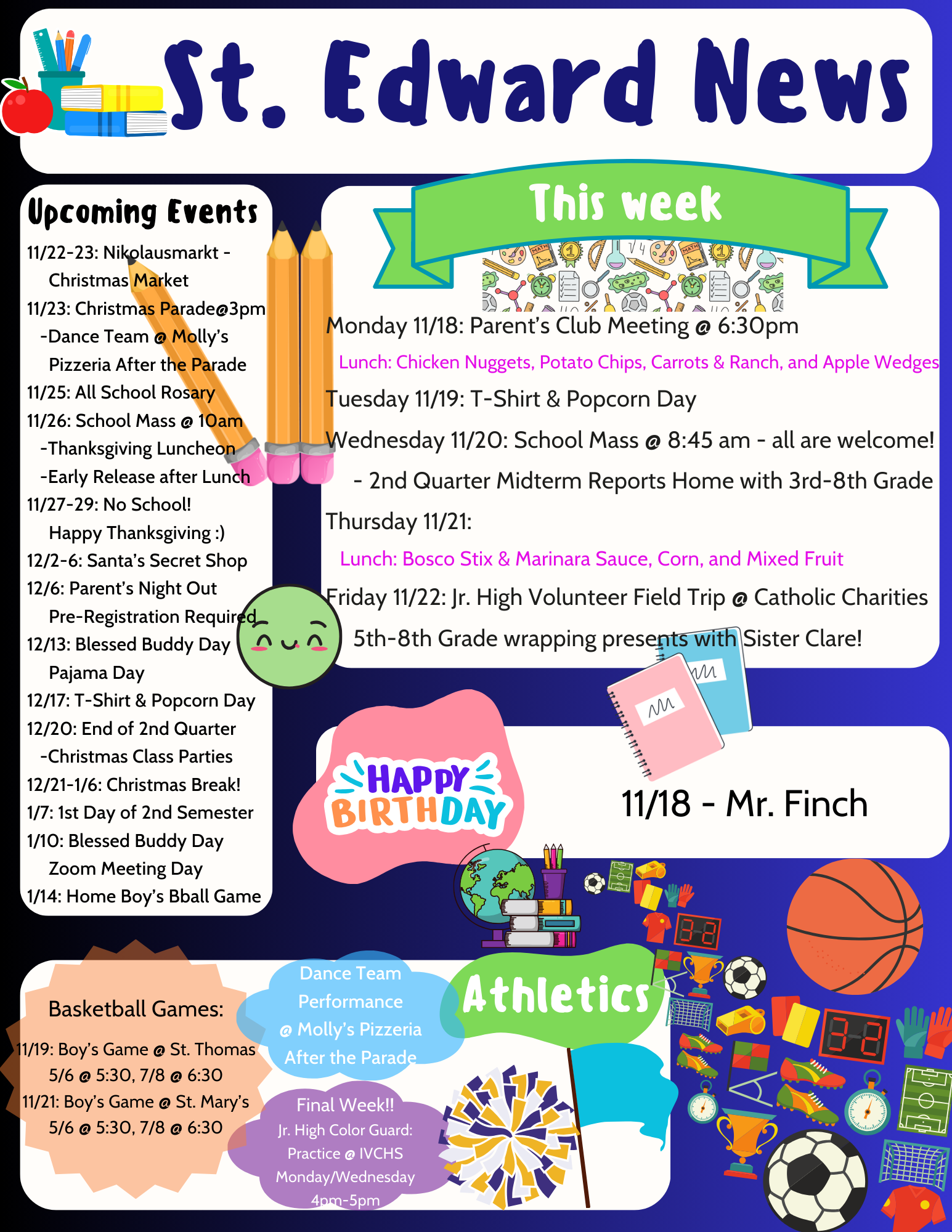 School Newsletter 11-17-2024