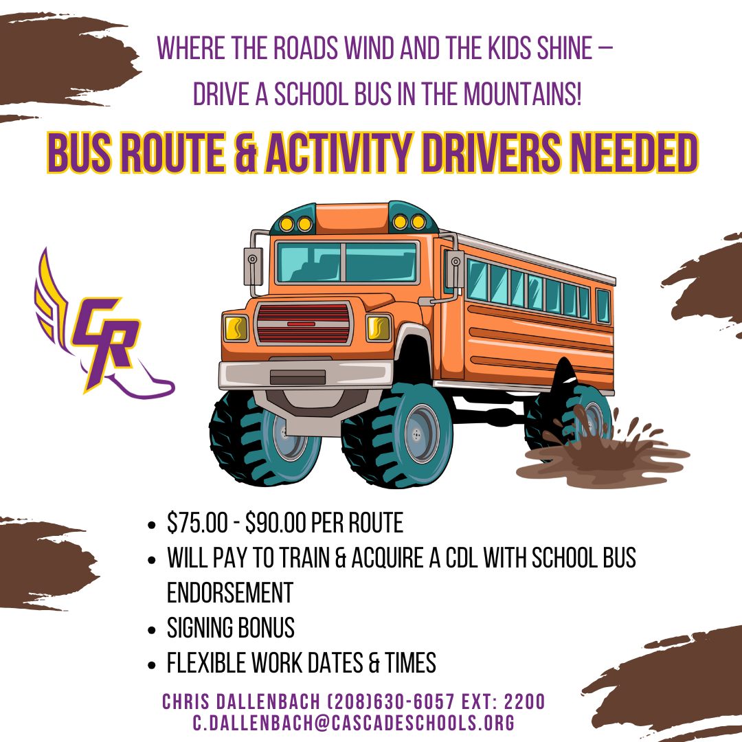 bus driver flier