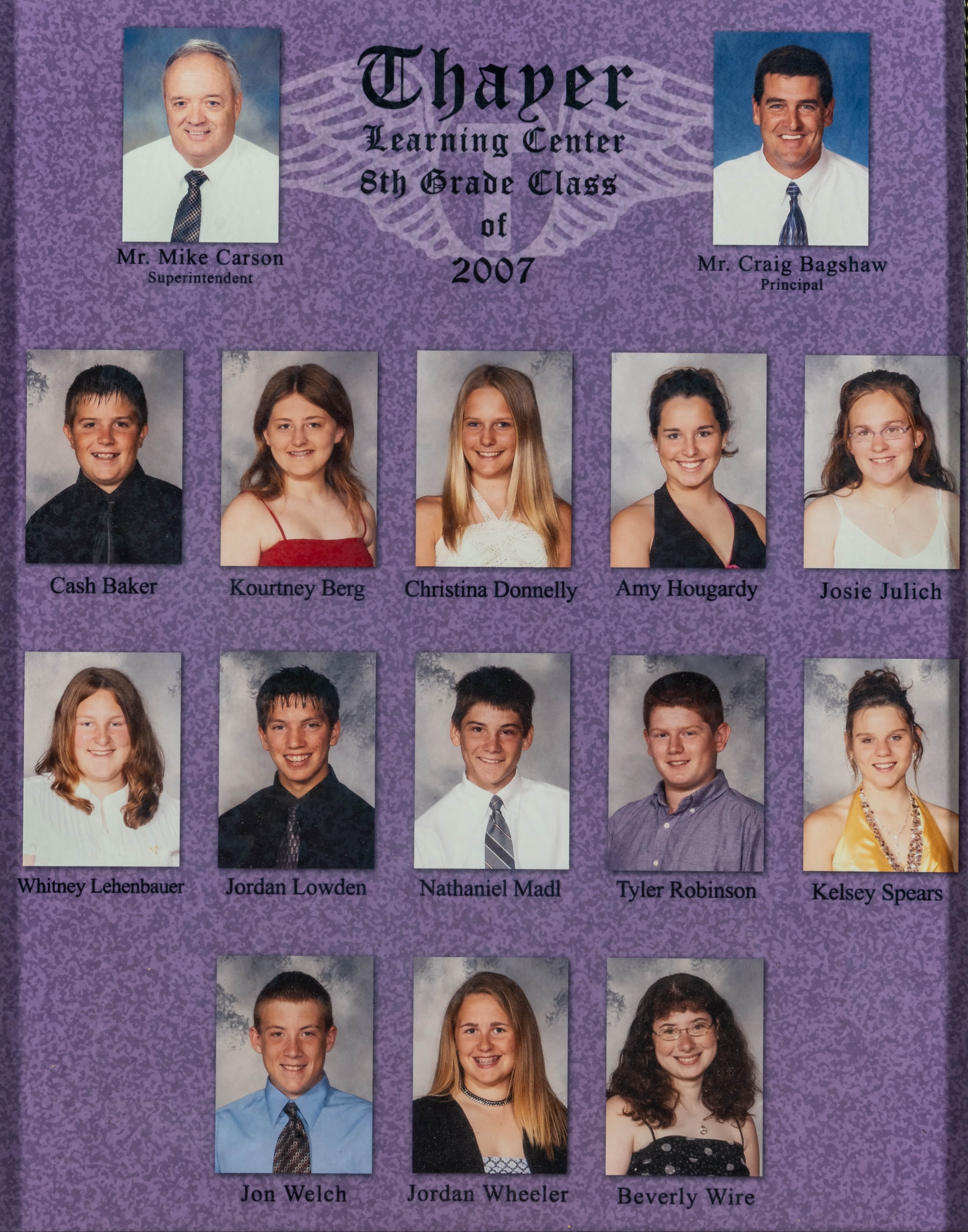 8th Grade Class of 2007