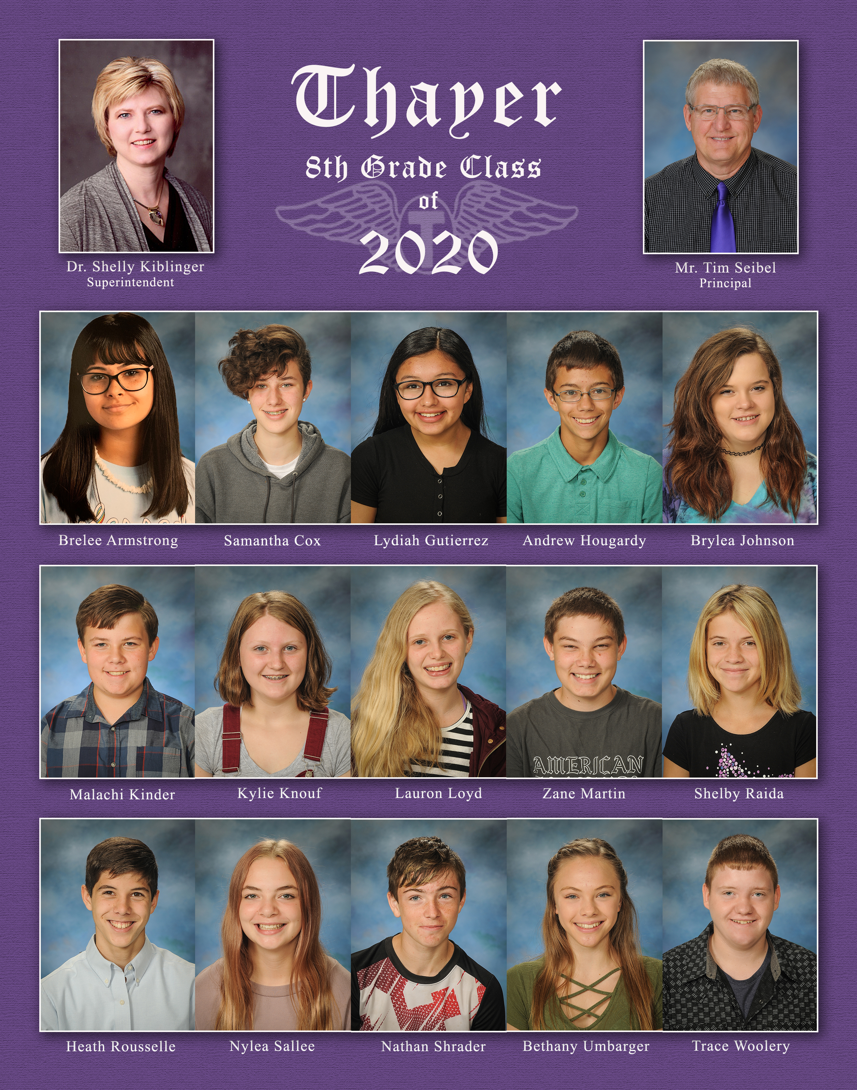 8th Grade Class of 2020