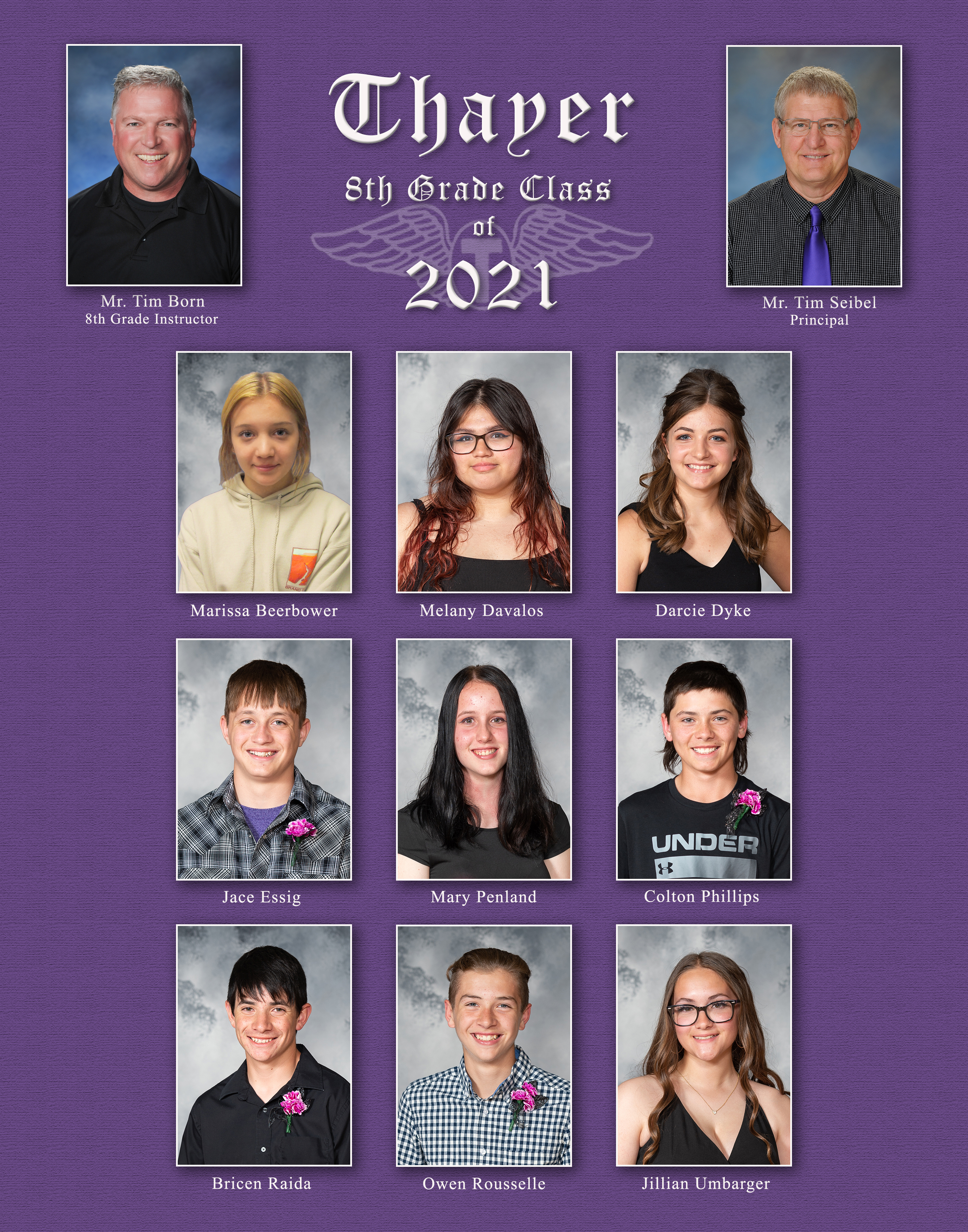 8th Grade Class of 2021