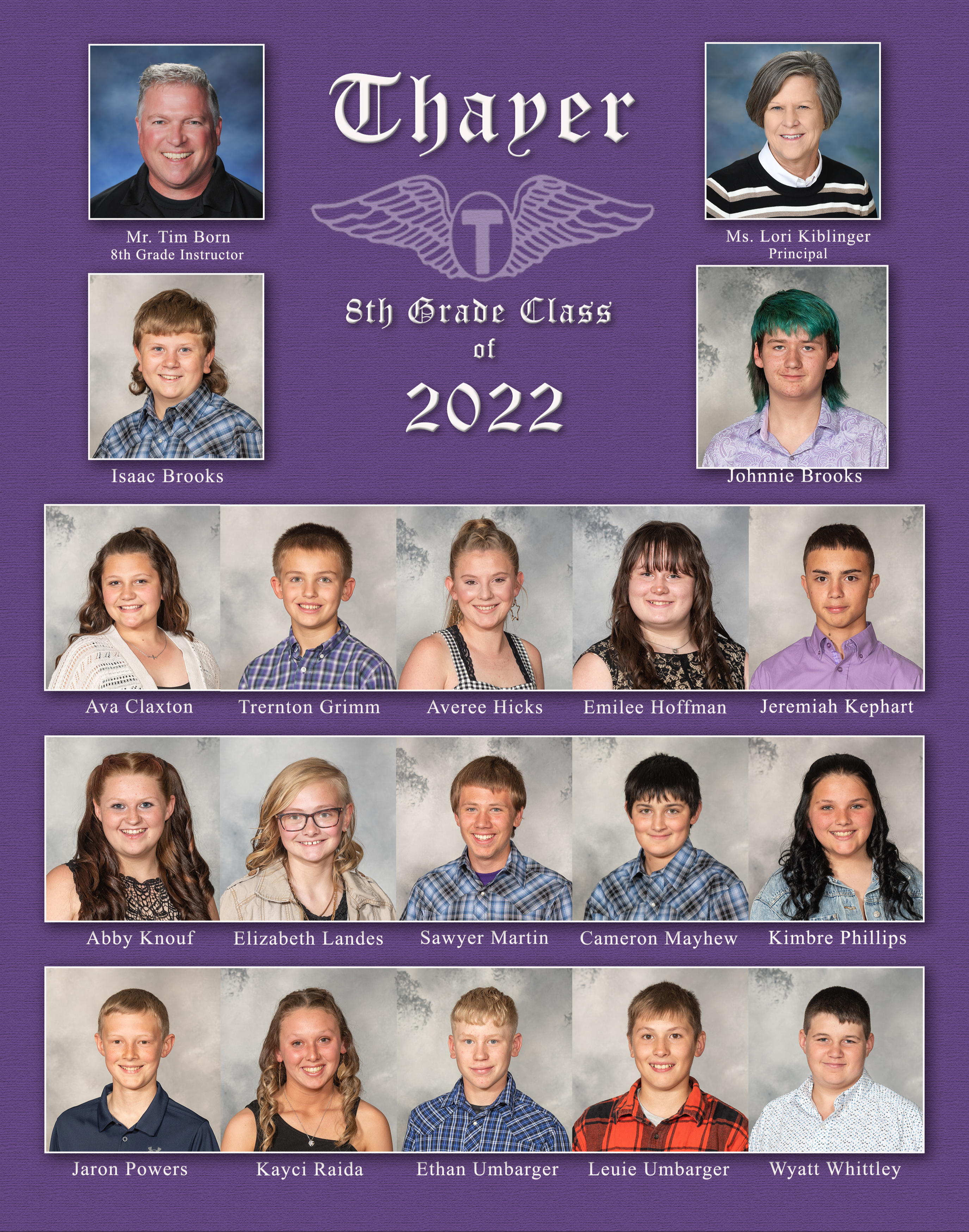 8th Grade Class of 2022
