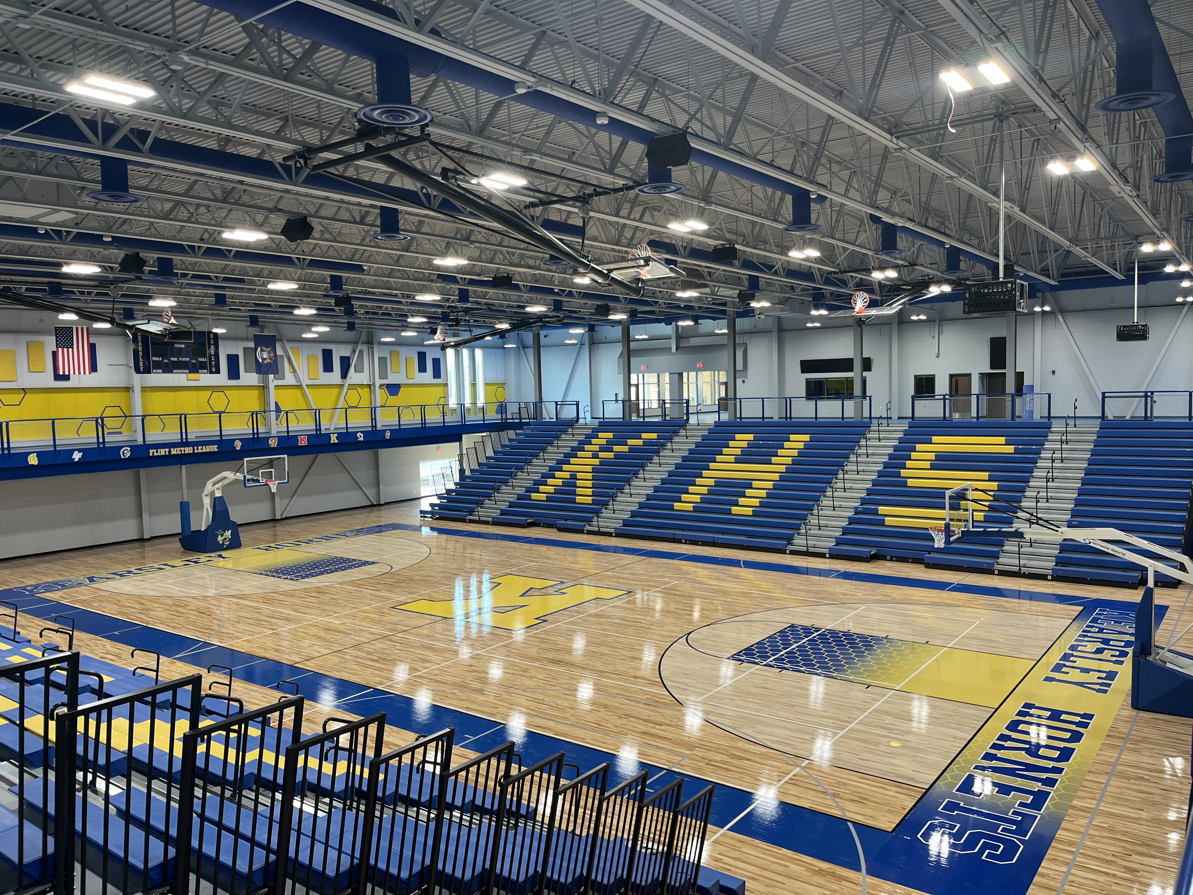 Basketball/Volleyball Court