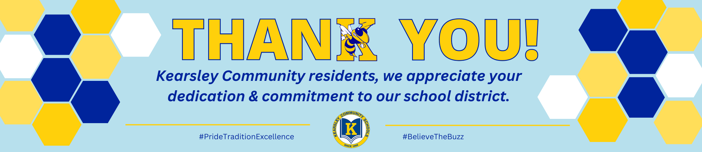 Thank you Kearsley Community