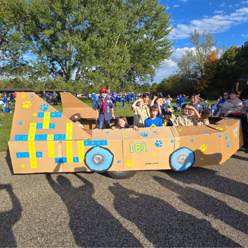scouts 181 in parade