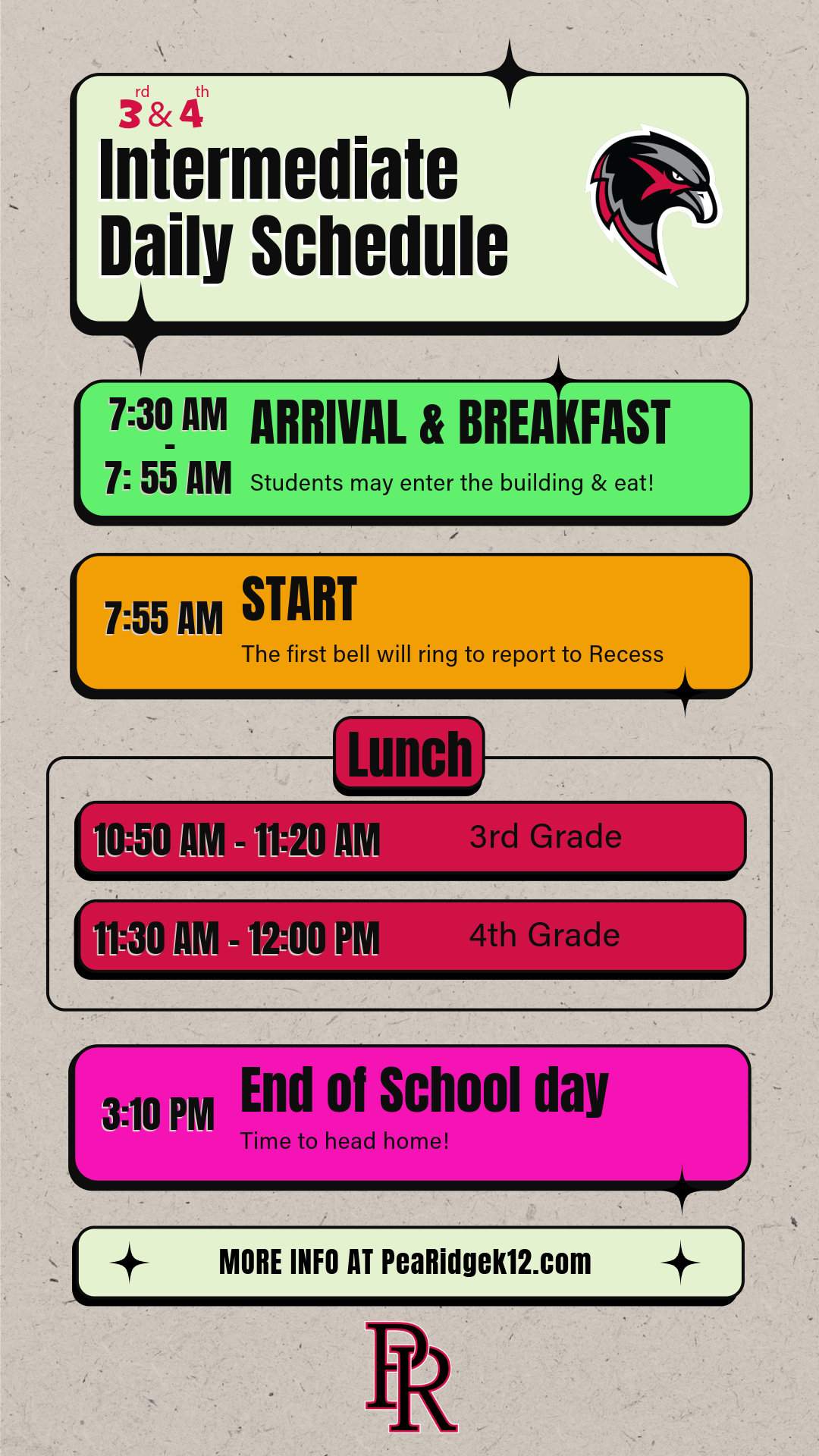 Bell Schedule