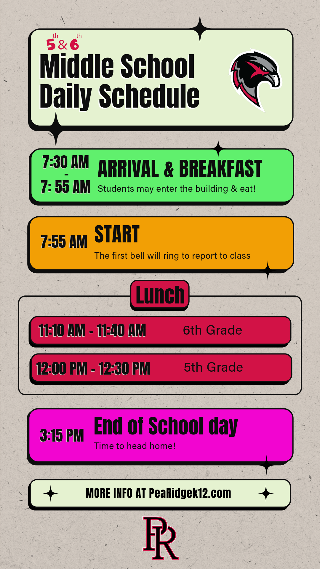 Bell Schedule