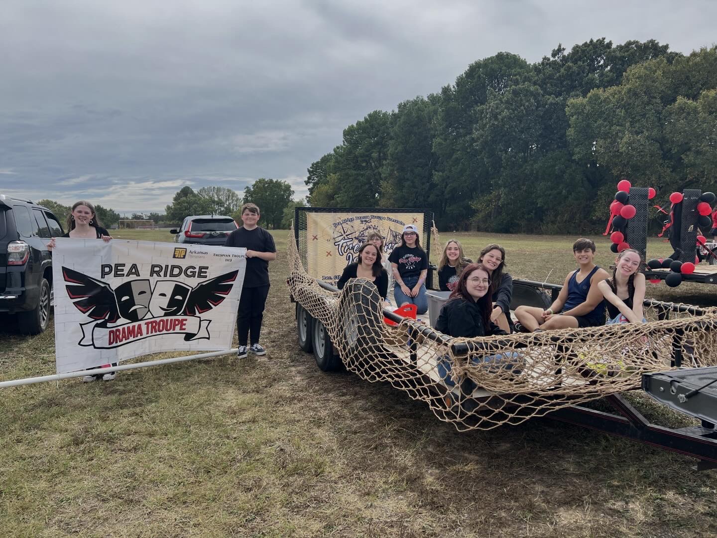 Drama Troupe in parade