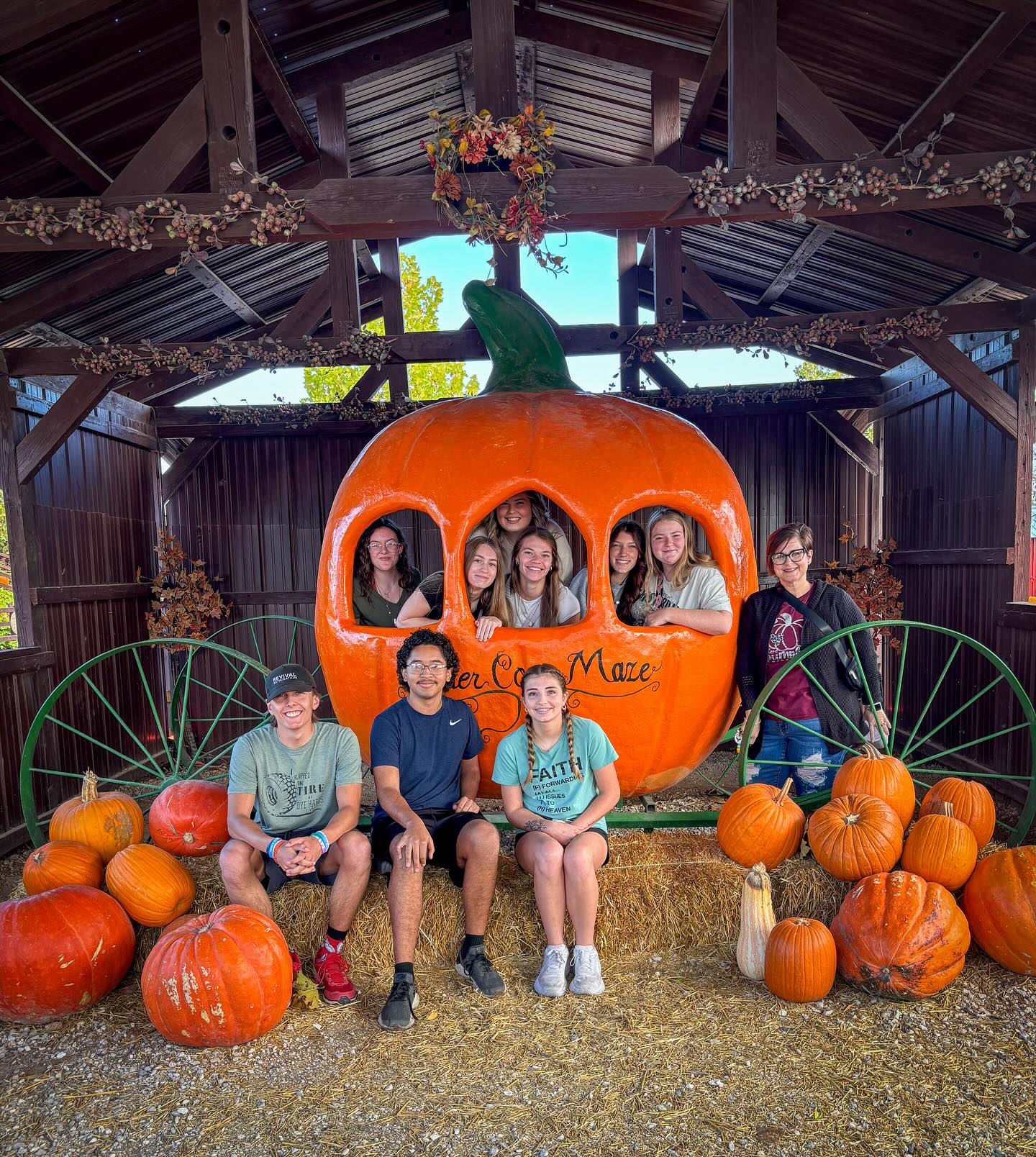 fccla at pumpkin patch 