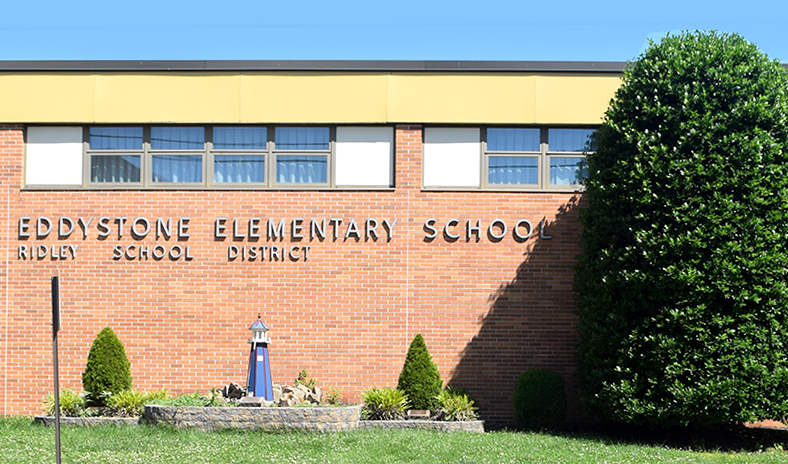 Eddystone Elementary School building front